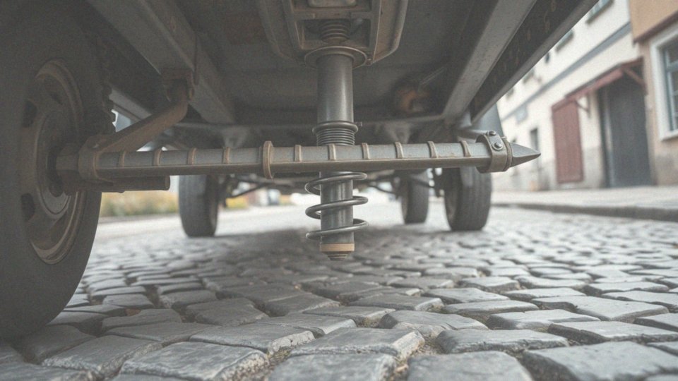 Jak działają amortyzatory osi i stabilizatory toru jazdy w kontekście przyczep?