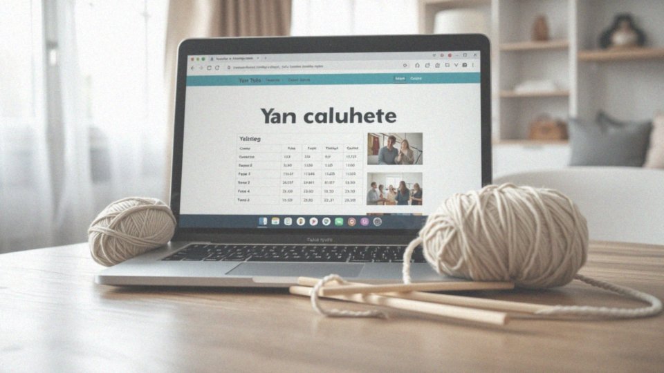 Co to jest kalkulator włóczki i jak może pomóc w obliczeniach?