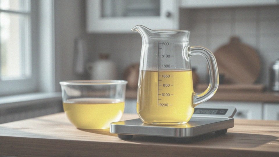 Ile waży litr oleju?
