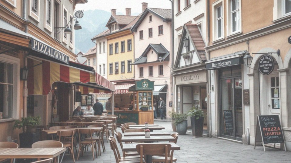 Jakie tanie opcje gastronomiczne są dostępne w centrum Szczawnicy?