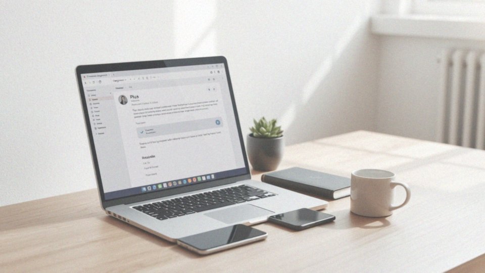 Co zawiera wiadomość e-mail z fakturą od Plus?