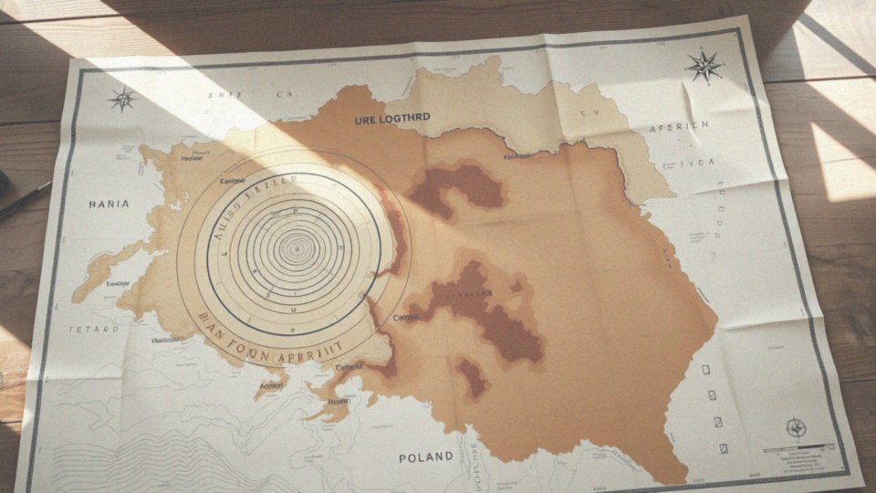 Jakie są granice złóż miedzi przedstawione na mapach?