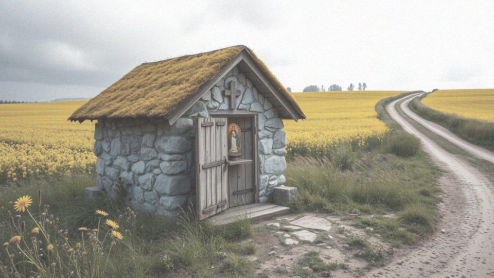 Jak kapliczki przydrożne zastępowały kościoły w miejscach ich braku?