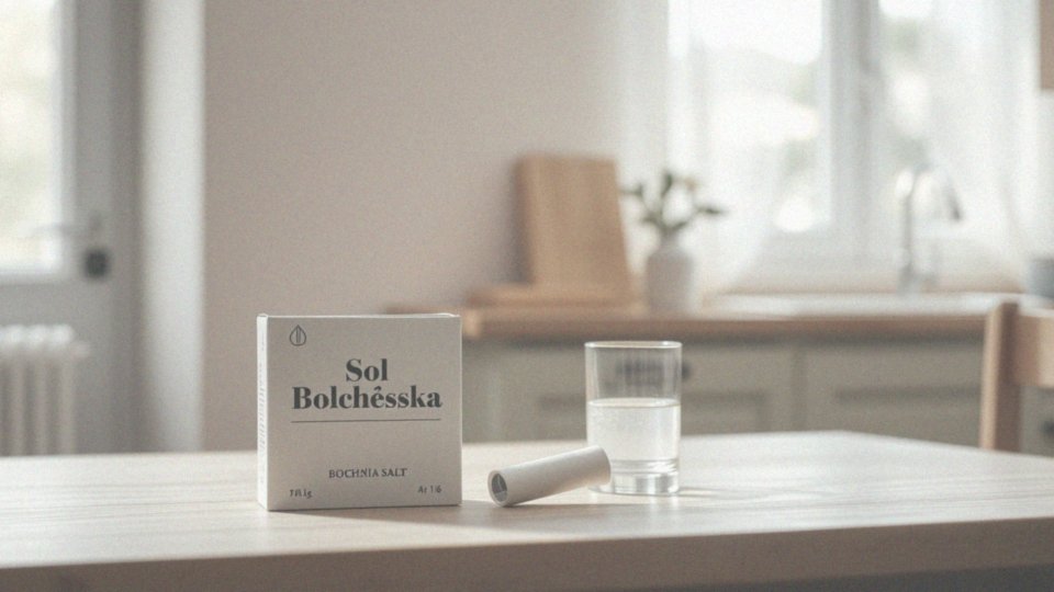 Kiedy warto skonsultować się z lekarzem przed użyciem soli bocheńskiej?